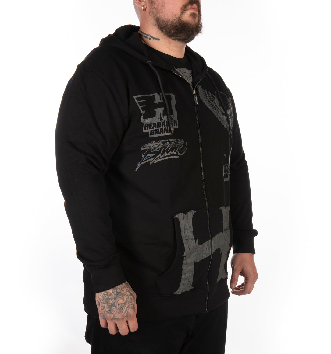 The 13 Brave - Mens Zip-up Hoodie (BnT)