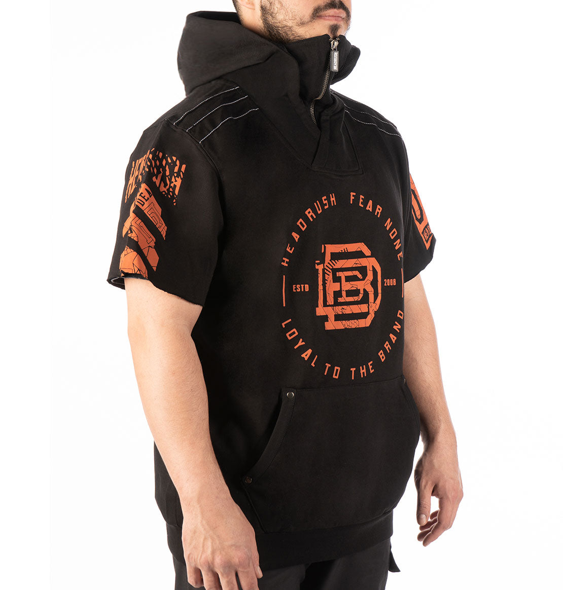 The Stand Ready cut off sleeves hoodie