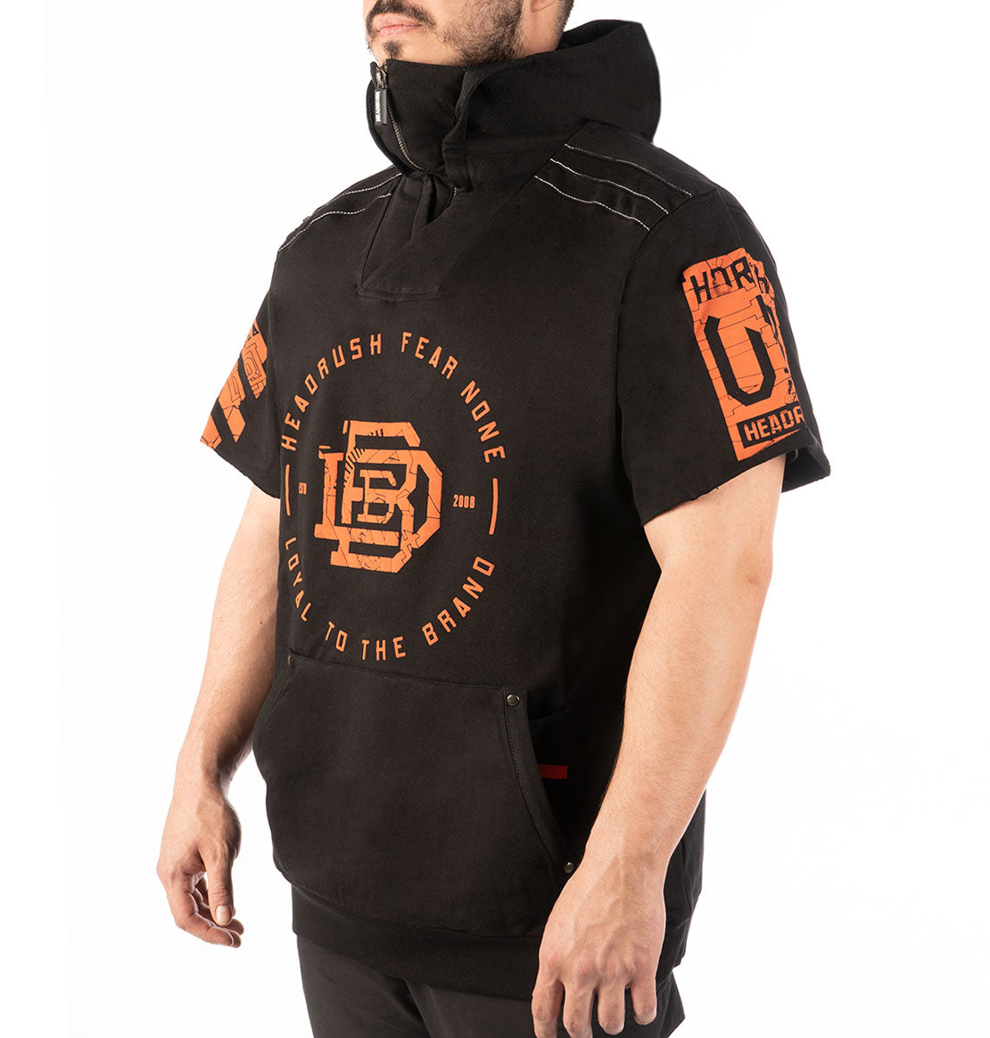 The Stand Ready cut off sleeves hoodie