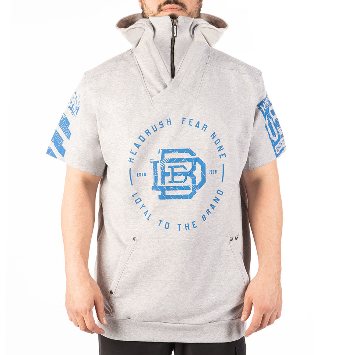 The Stand Ready cut off sleeves hoodie