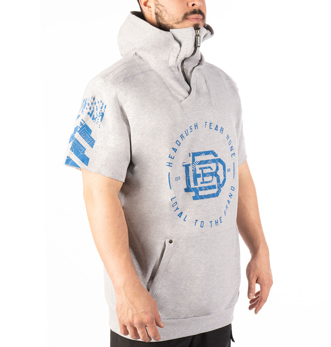 The Stand Ready cut off sleeves hoodie