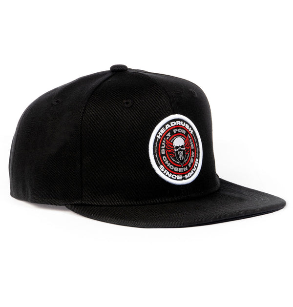 The Nightcrawler flat brim snapback
