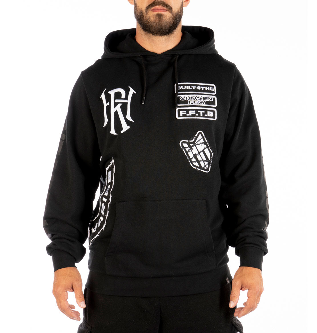 Headrush All Ove Hoodie アンチソーシャル パーカー M