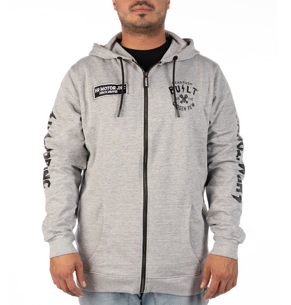 Built 2 Last zip-up hoodie
