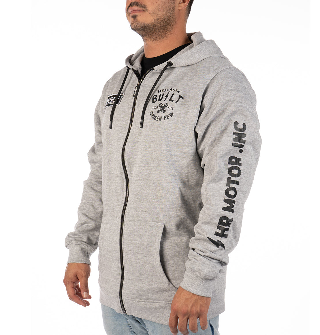 Built 2 Last zip-up hoodie