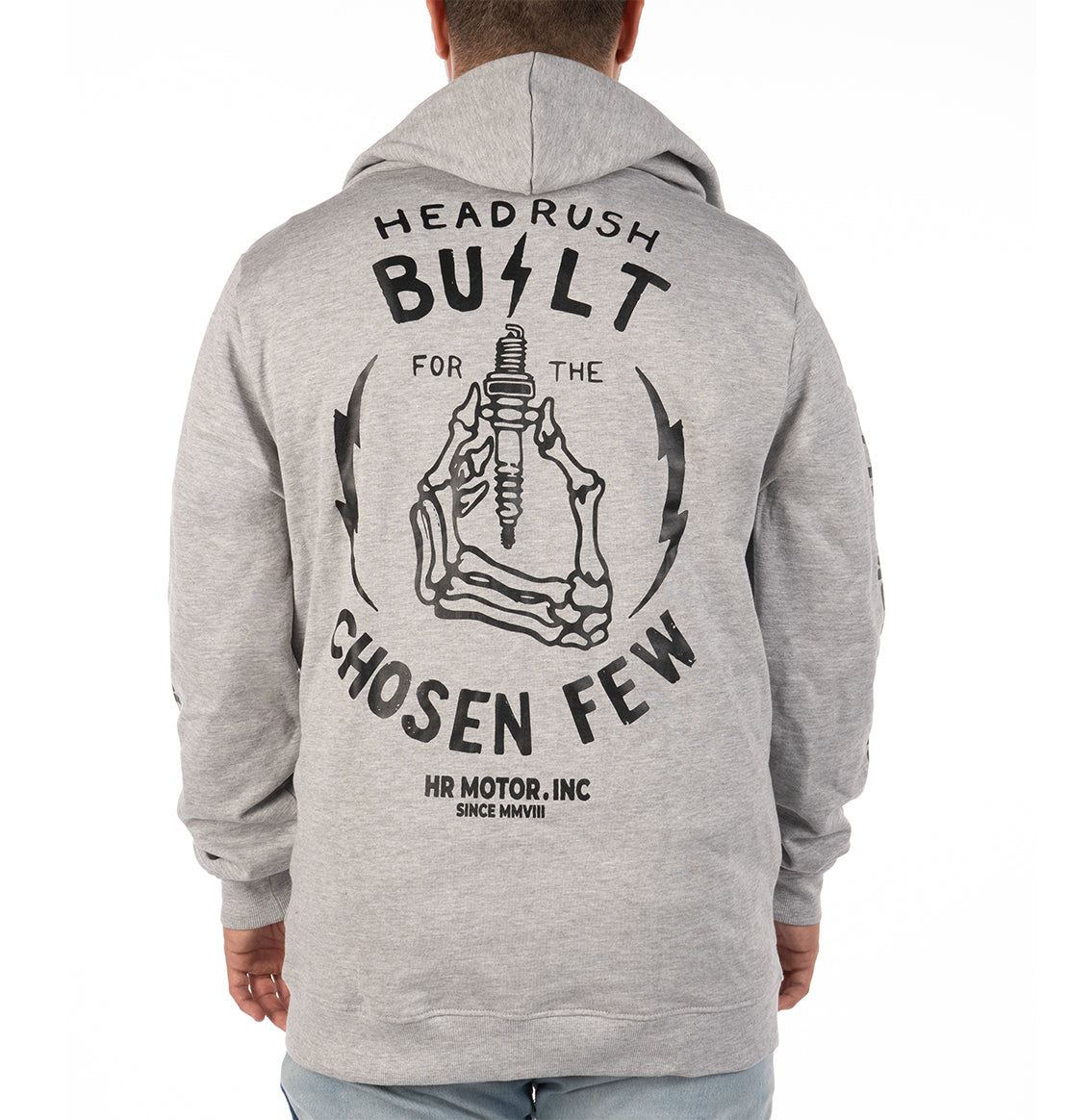 Built 2 Last zip-up hoodie
