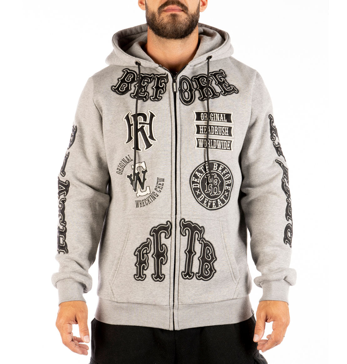 The Rise of Macedon zip-up hoodie