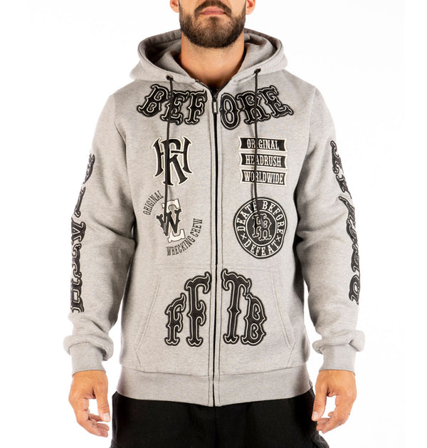 The Rise of Macedon zip-up hoodie