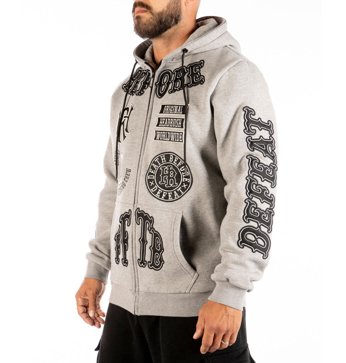 The Rise of Macedon zip-up hoodie