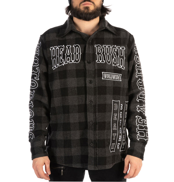 The Rise of Macedon plaid shirt