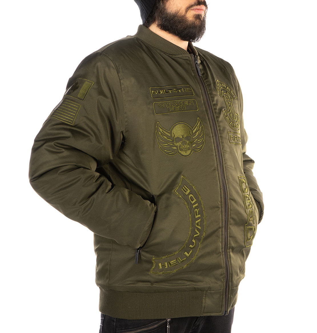 The Nightcrawler bomber jacket