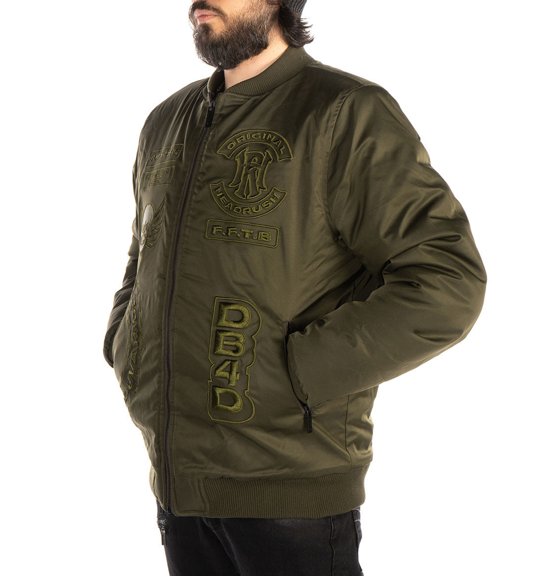 The Nightcrawler bomber jacket