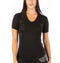 The black Manta v-neck t-shirt
