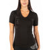 The black Manta v-neck t-shirt