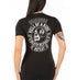 The black Manta v-neck t-shirt