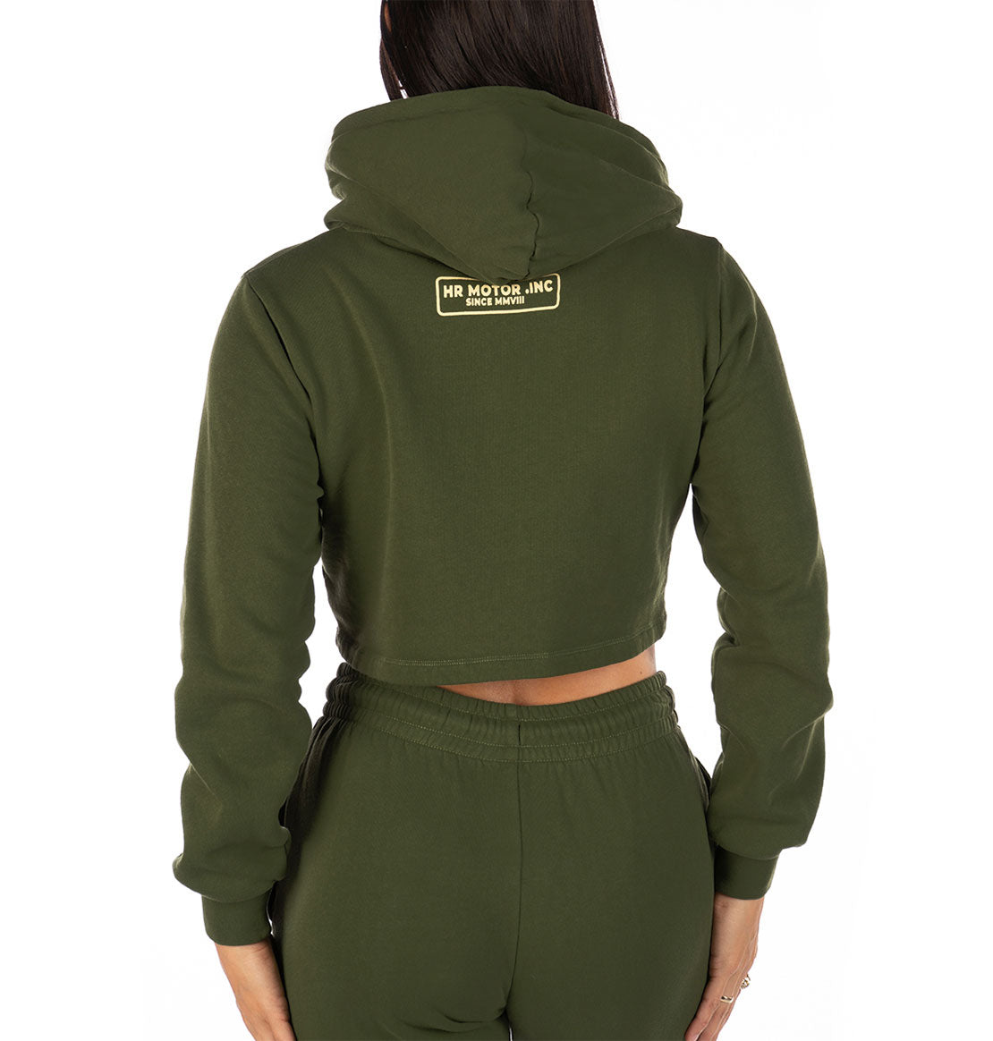 Built 2 Last cropped hoodie