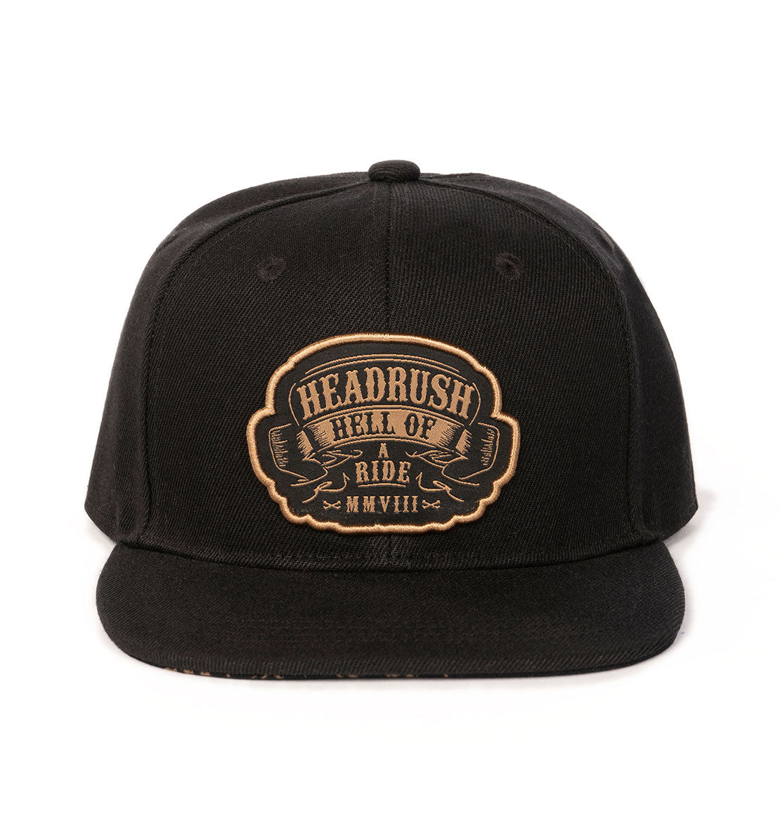 The Biker Wings flat brim snapback
