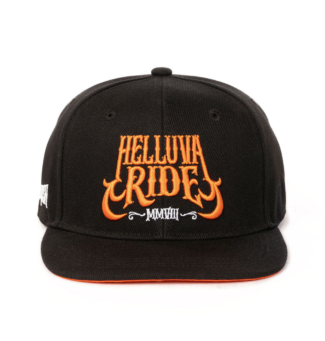 The Death Ride flat brim snapback