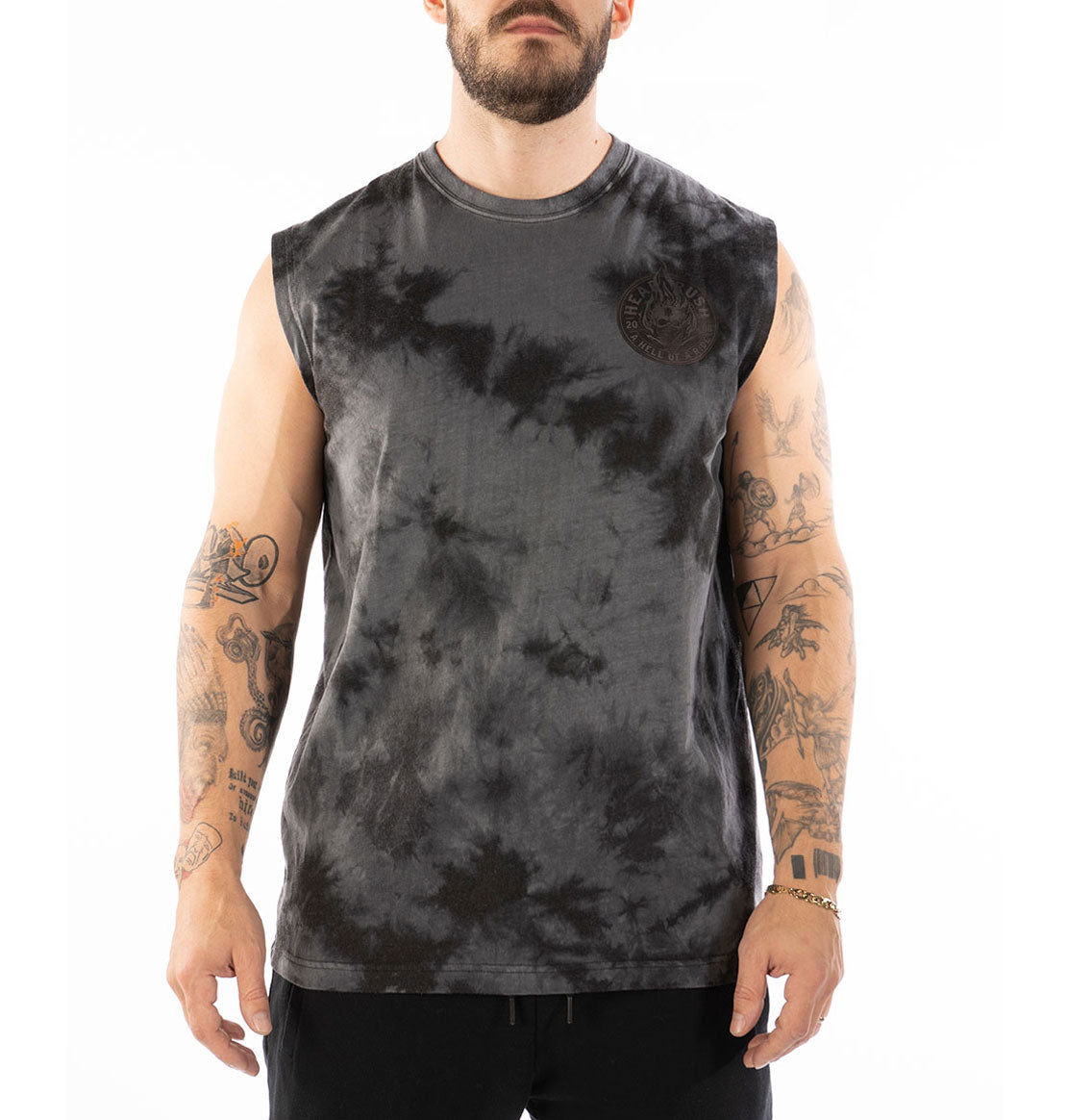 Head Over Flames sleeveless tee