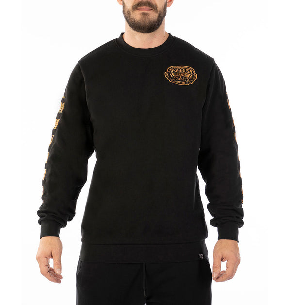 Biker Wings pull-over crewneck