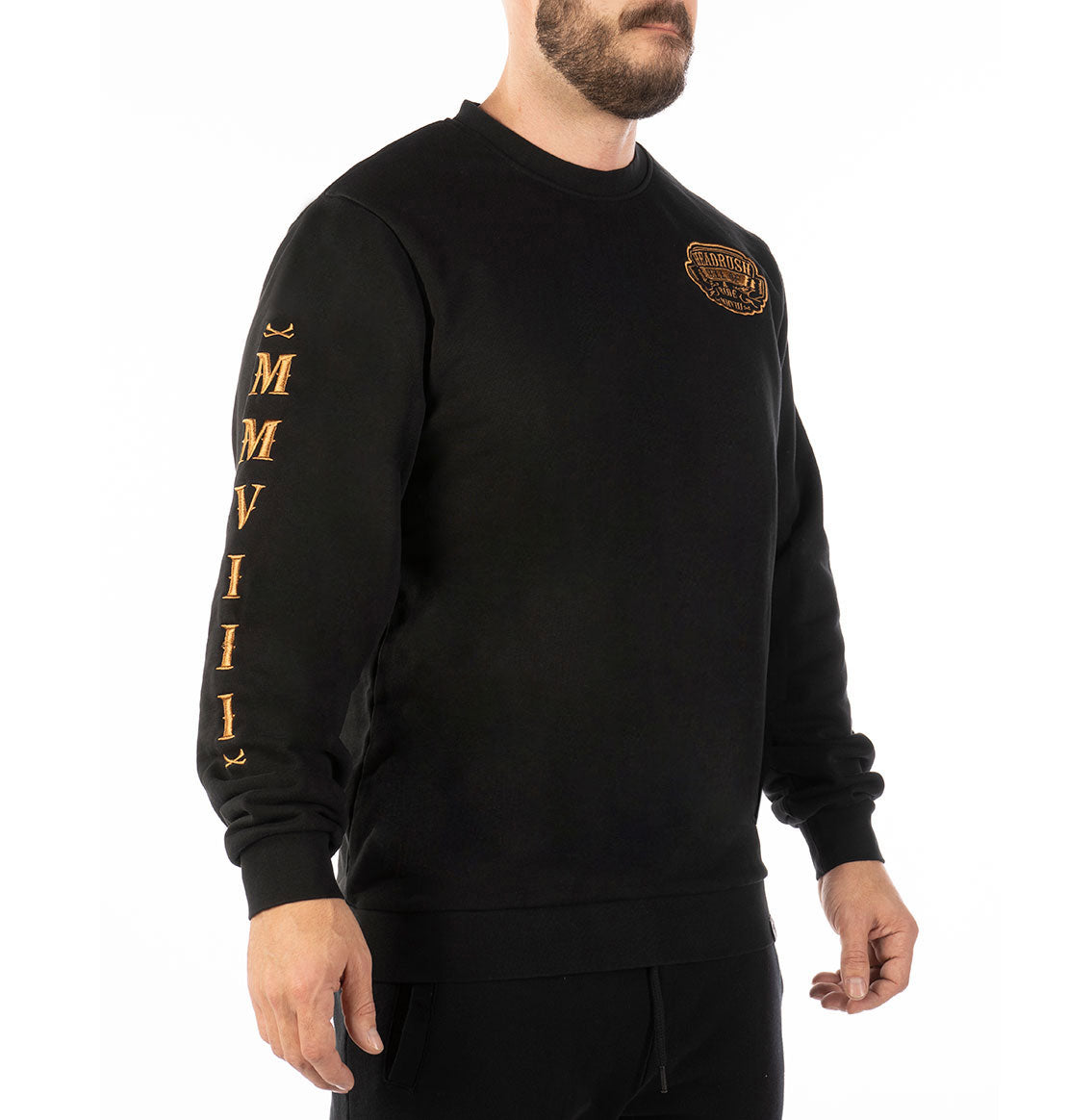 Biker Wings pull-over crewneck