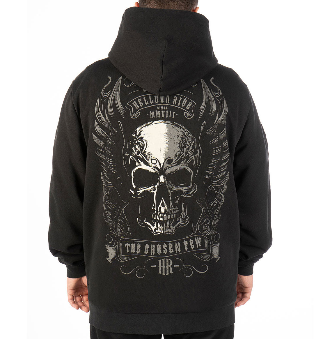 Hell Wings zip-up hoodie