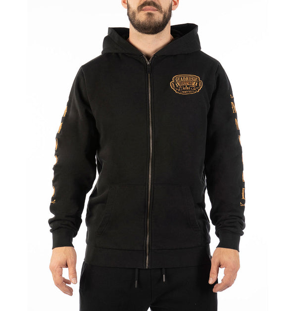 Biker Wings zip-up hoodie