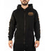 Biker Wings zip-up hoodie
