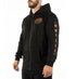 Biker Wings zip-up hoodie
