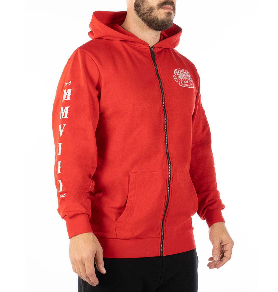 Biker Wings zip-up hoodie