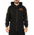 Death Ride zip-up hoodie