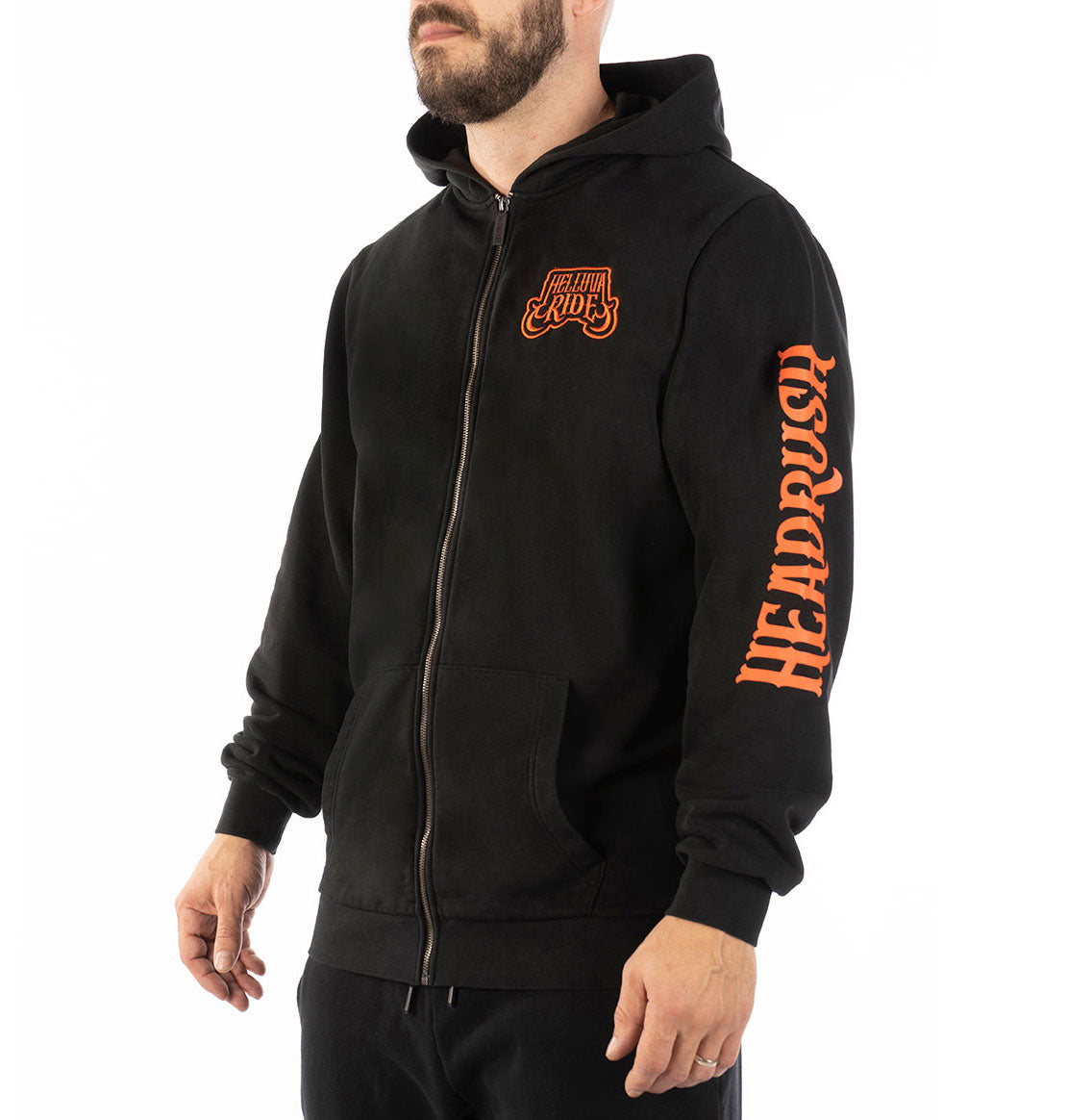 Death Ride zip-up hoodie