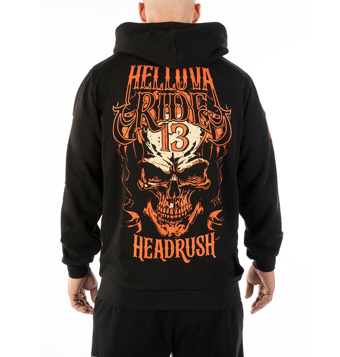 Death Ride zip-up hoodie