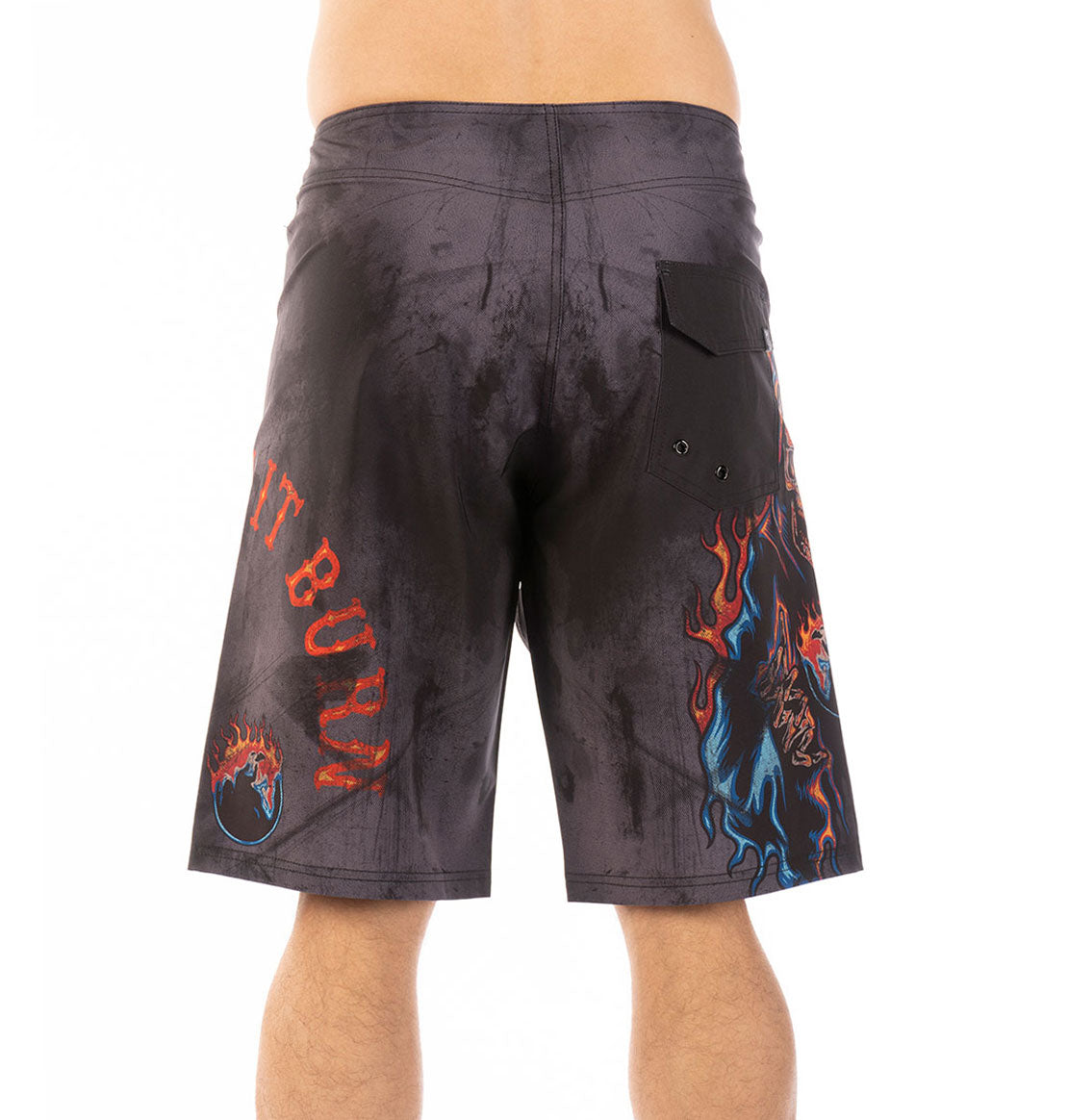 Watch It Burn board shorts