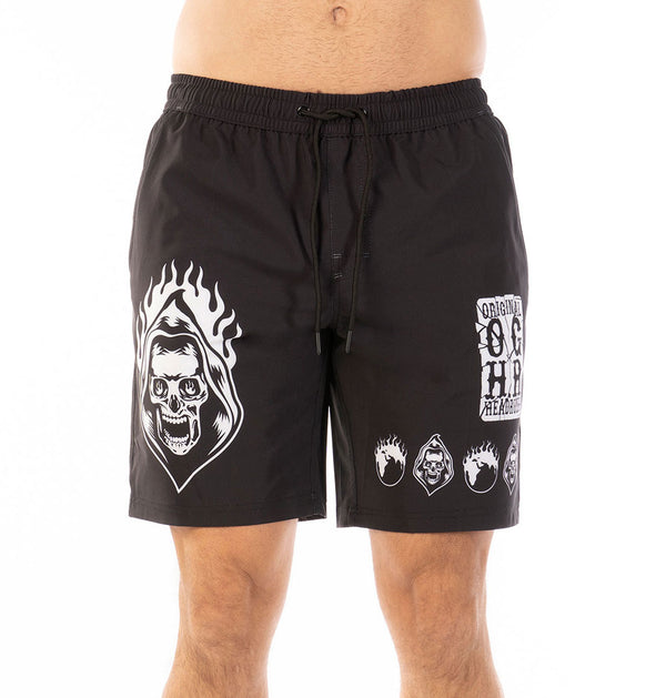 Watch It Burn swim shorts