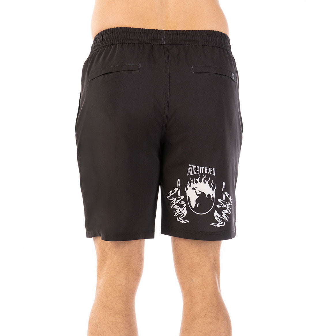 Watch It Burn swim shorts