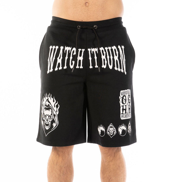 Watch It Burn sweatshorts
