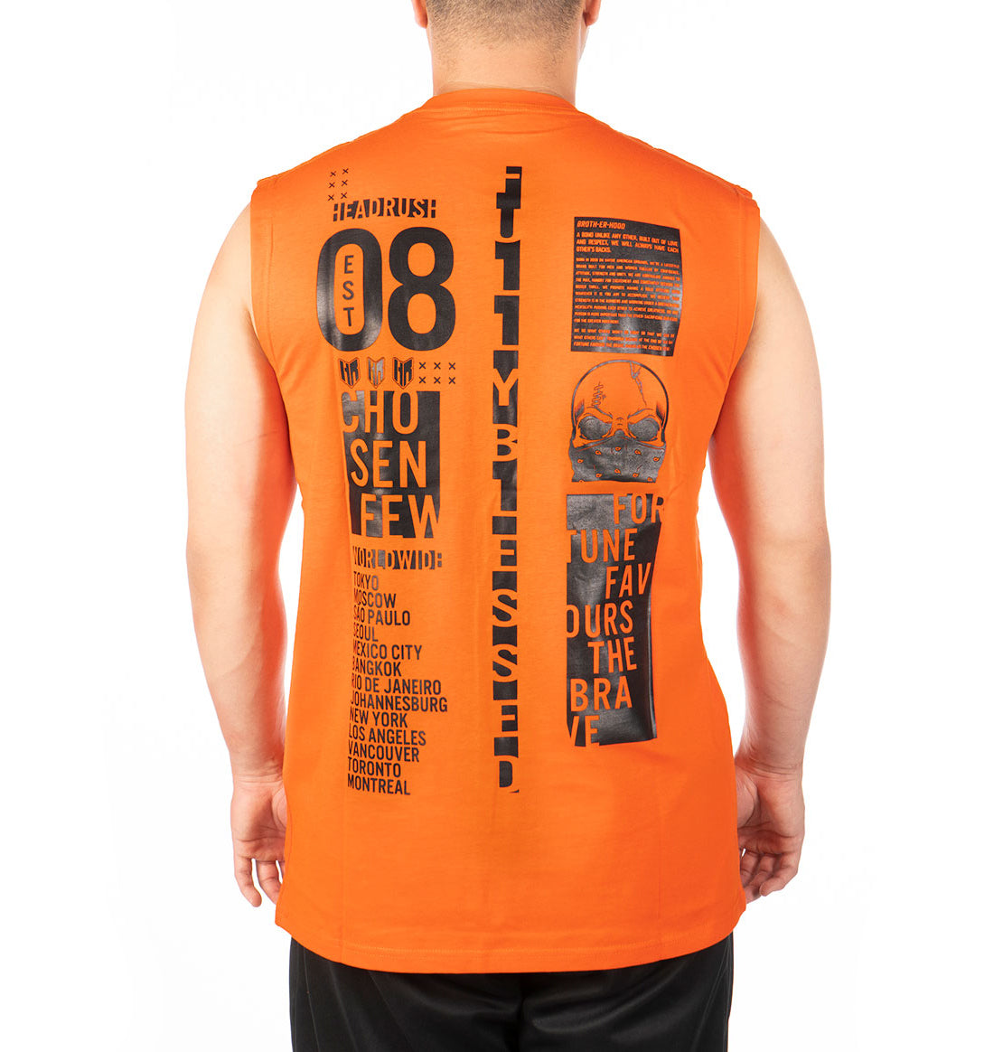 Worldwide Warriors sleeveless tee