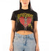 Love 2 Death cropped t-shirt