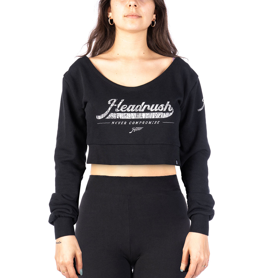 Angel Wings v-neck sweatshirt