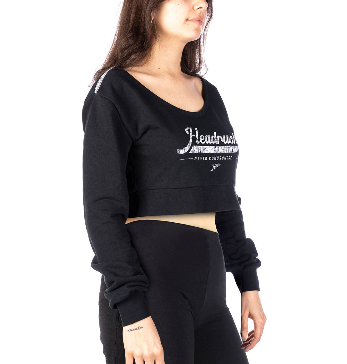 Angel Wings v-neck sweatshirt