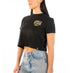 Tornado Skull cropped t-shirt