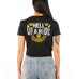 Tornado Skull cropped t-shirt