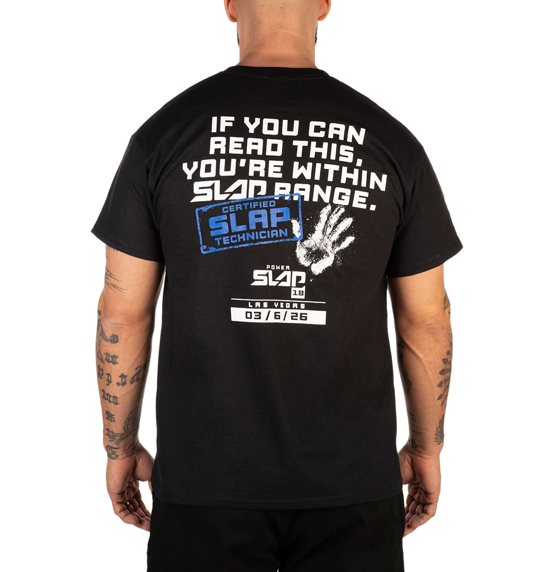 Power Slap 18 Event T-shirt