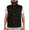 Justice Makes War denim vest