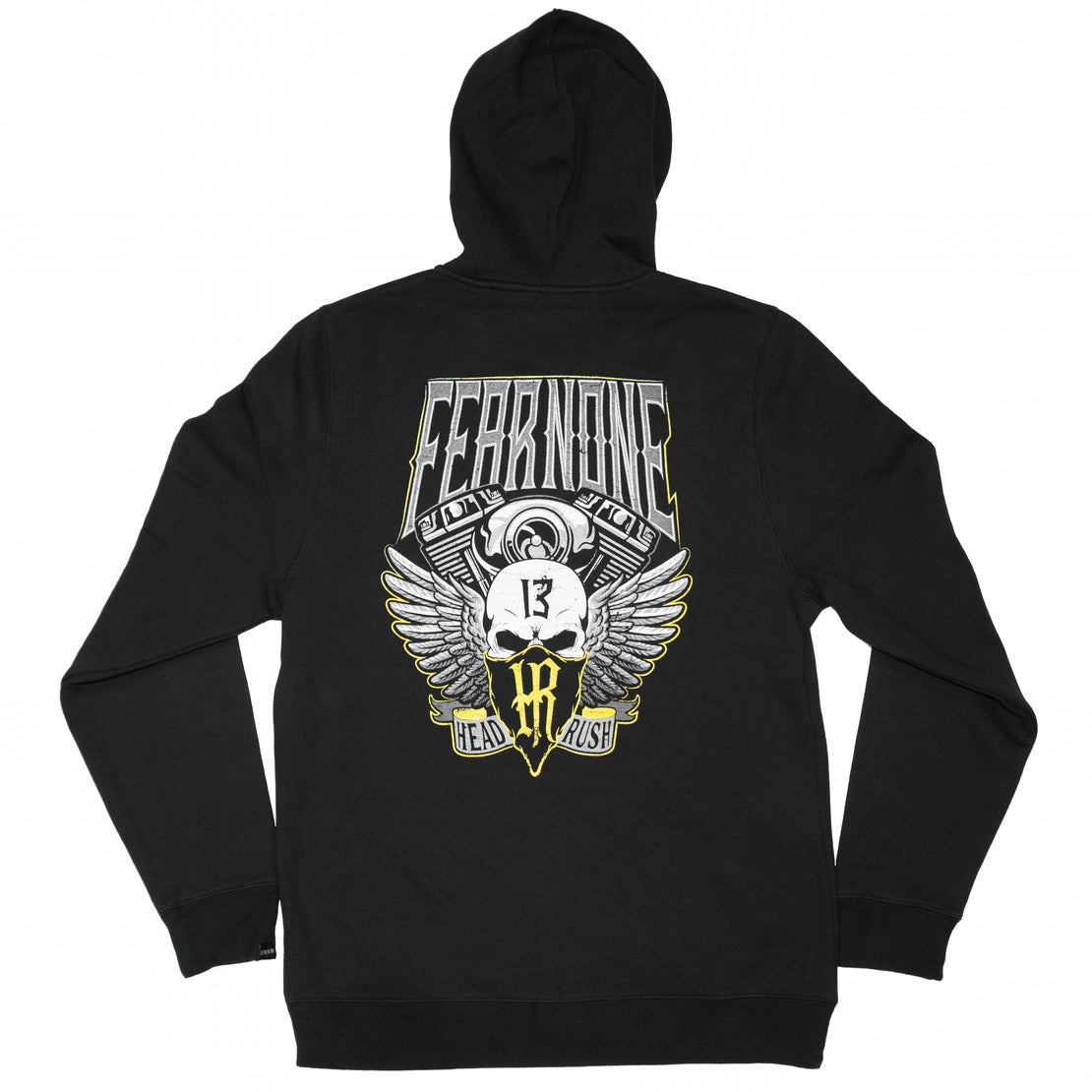 Fear None Zip Up Hoodie