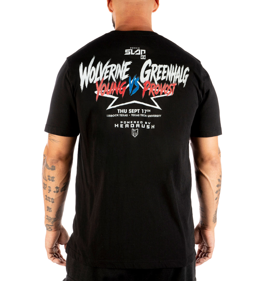 Power Slap 23 Event T-shirt