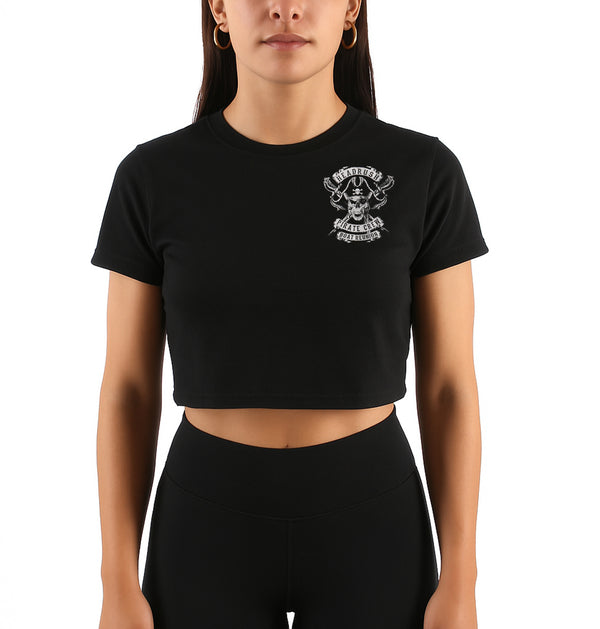 The Pirate Reunion cropped t-shirt