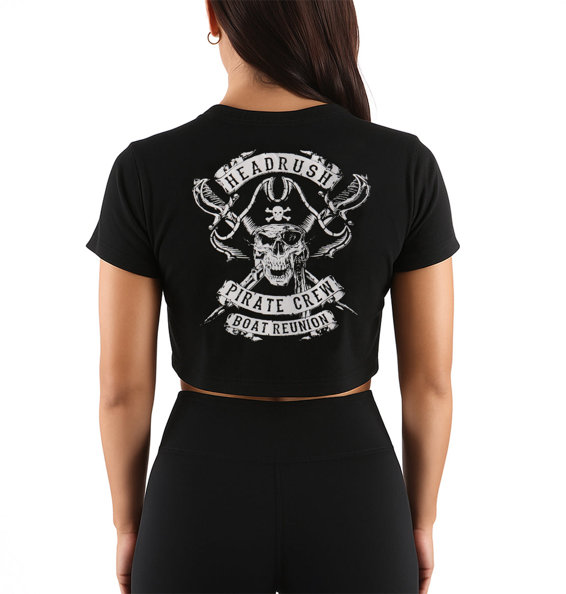The Pirate Reunion cropped t-shirt